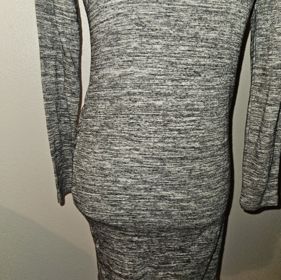 H & M Womans Maternity Long Sleeve Bodycon Dress Size S - Picture 5 of 10